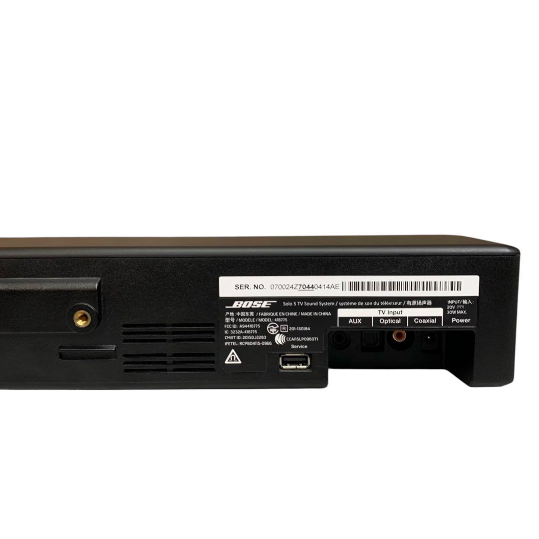 スピーカー・ウーファー Bose Solo 5 TV sound system 418775