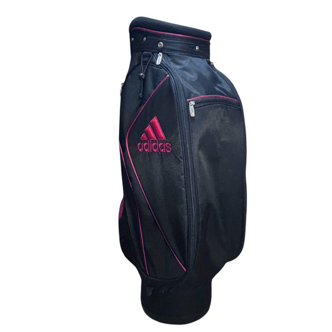 adidas キャディバッグ 軽量モデル 美品 ブラック naonao