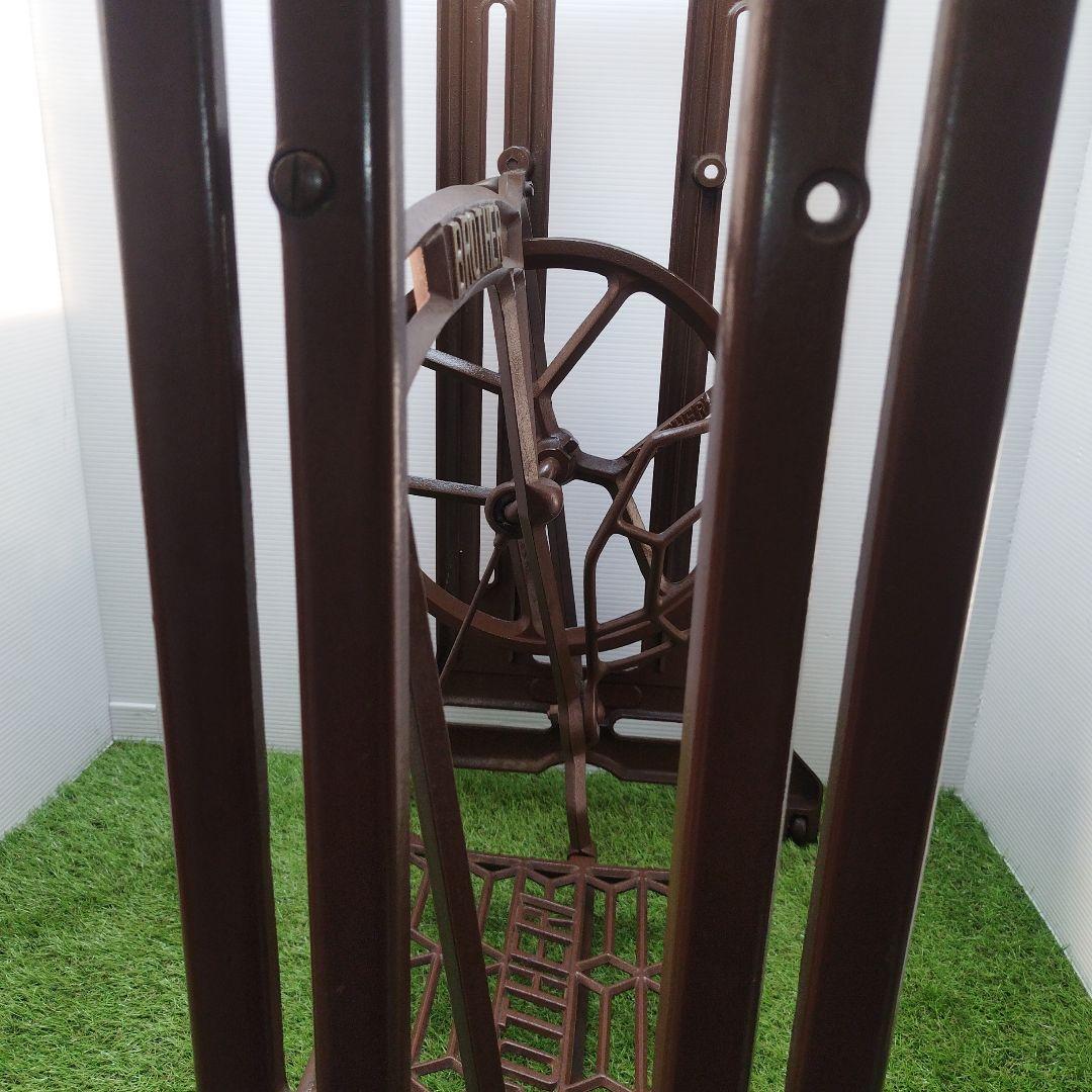 ブラザー ミシン台　足踏みミシン　ミシンフレーム アンティーク