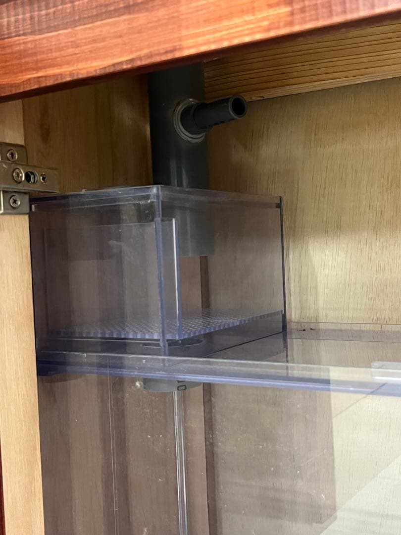 限定1セット一台のみ！　1200ｘ300ｘ300㎜オーバーフロー水槽 セット