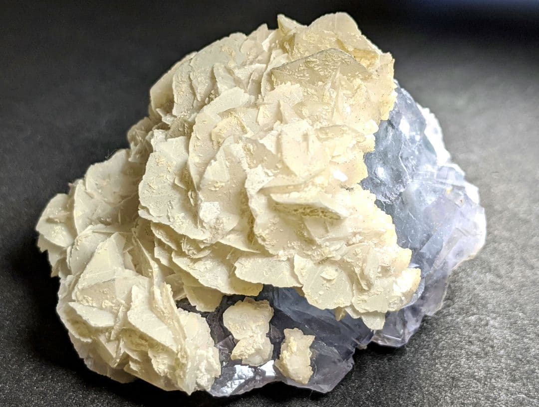 ※値下げ※ フローライト カルサイト ヤオガンシャン産 鉱物標本