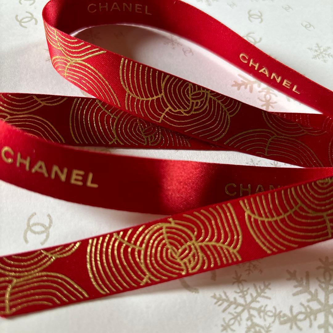 CHANEL シャネル ラッピングリボン1ロール　50メートル1.5センチ幅