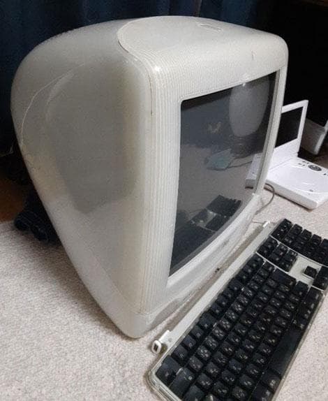 初期タイプ？ I MAC ホワイトジャンク