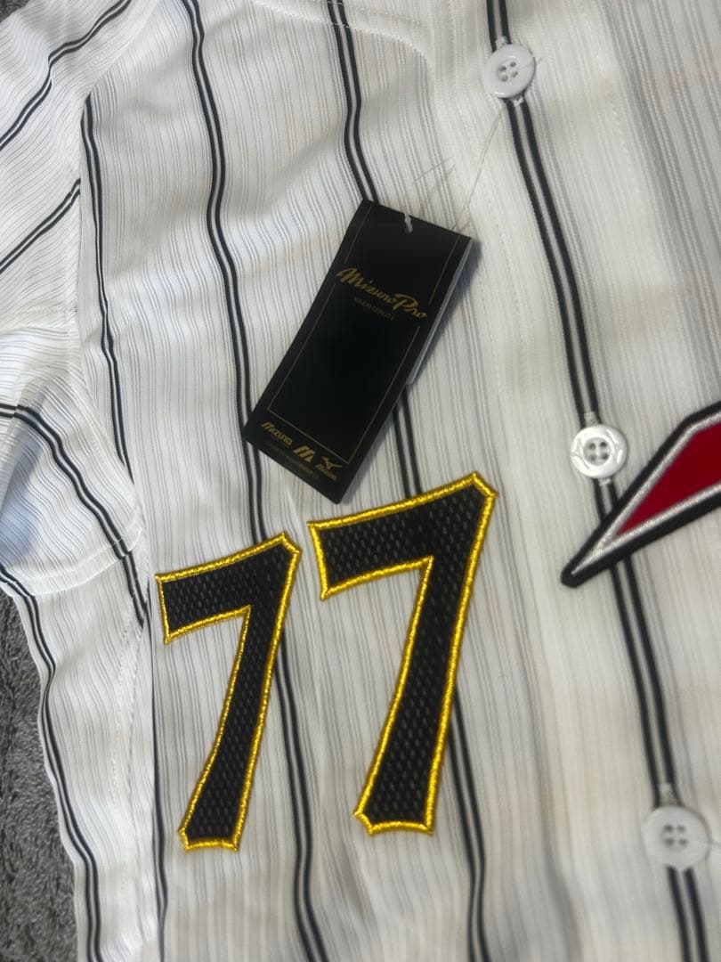 ト*化様 星野仙一 侍ジャパン ユニフォーム 77番 L 新品