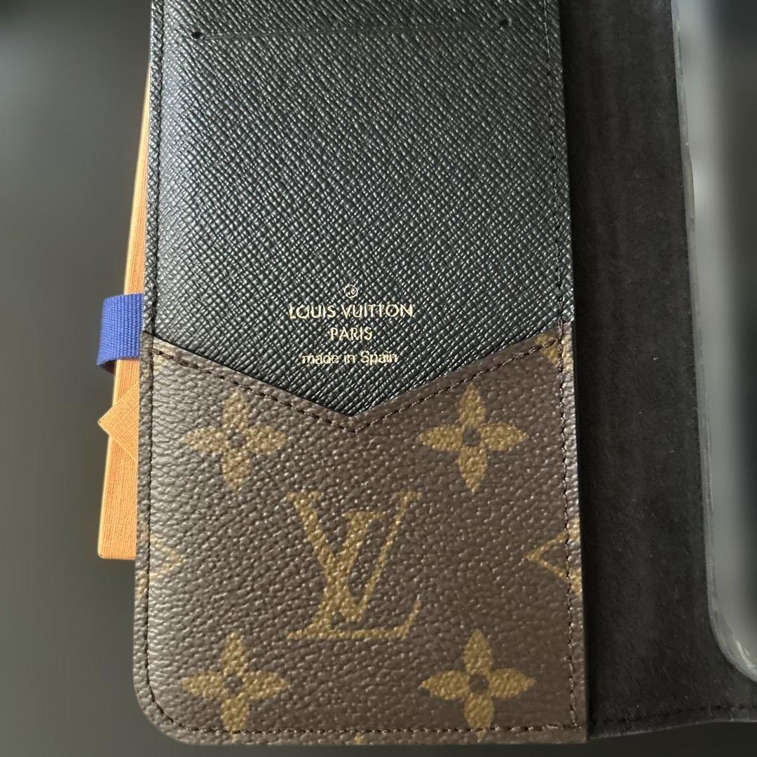 LOUISVUITTON IPH.11 FOLIO MNG NOIR 美品