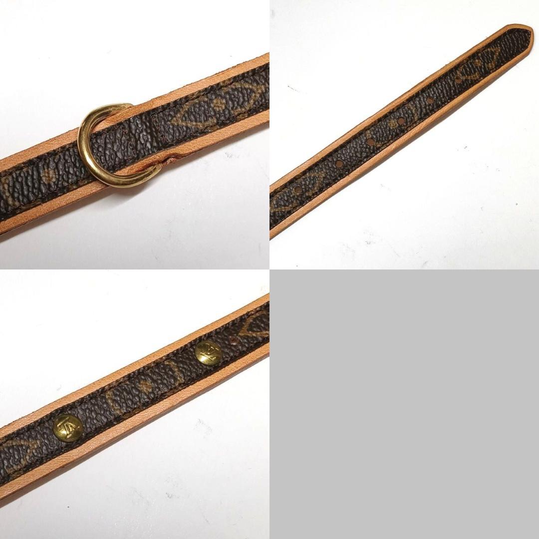 良品 ルイヴィトン 首輪 カラー 小型犬 M58072 コリエバクスターPM②