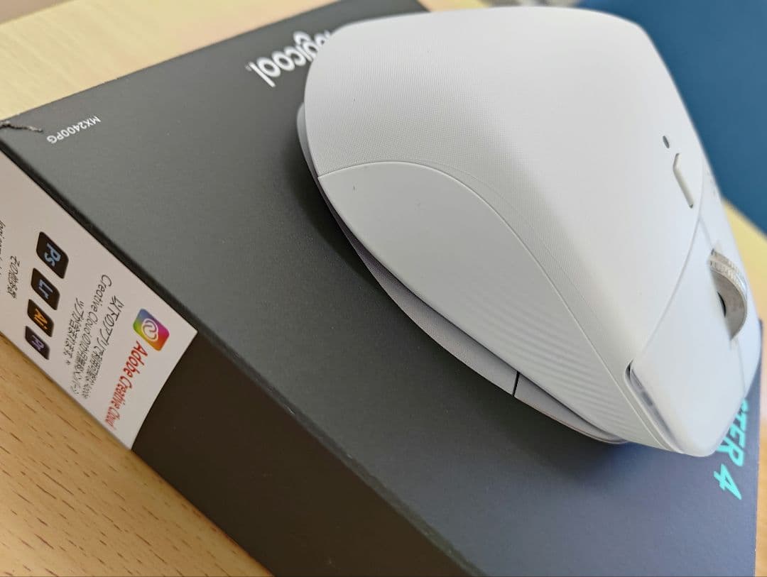 Logicool MX Master4 ペイルグレー