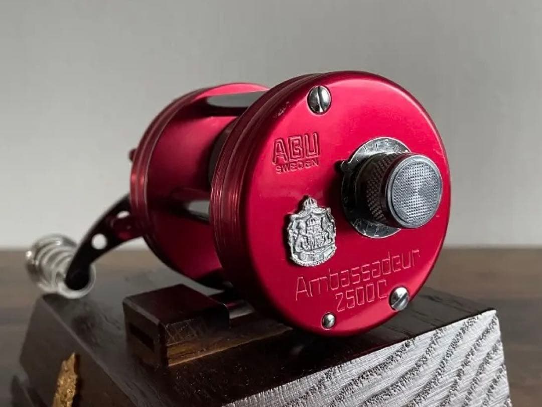 ABU Ambassadeur 2500C アンバサダー ノスタルジア 赤レッド