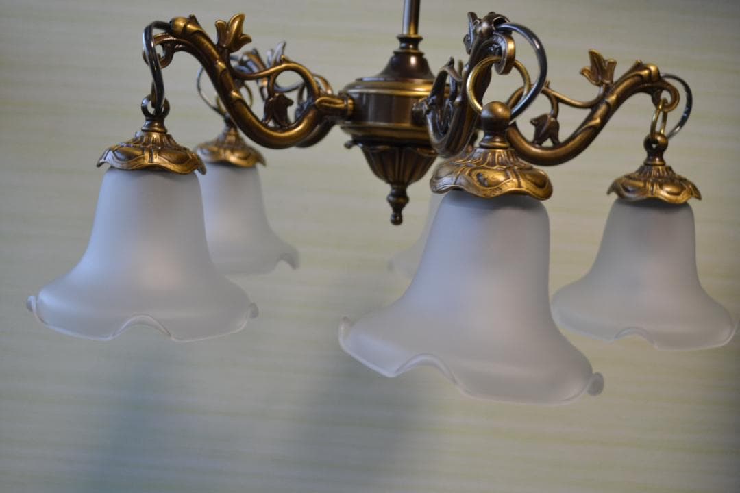 【美品】大塚家具 BRA-1419／5 シャンデリア 約6〜8畳用