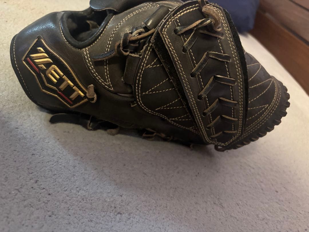 ZETT 硬式グローブ ダークブラウン