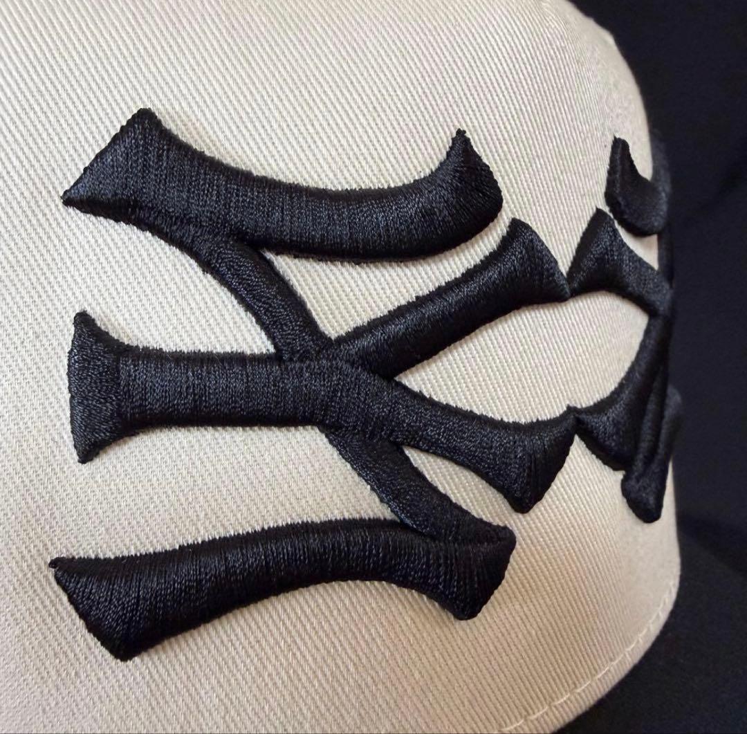 bnnd.（oMA）オマ キャップ ニューエラ ホワイト ダブルロゴ　確実正規品