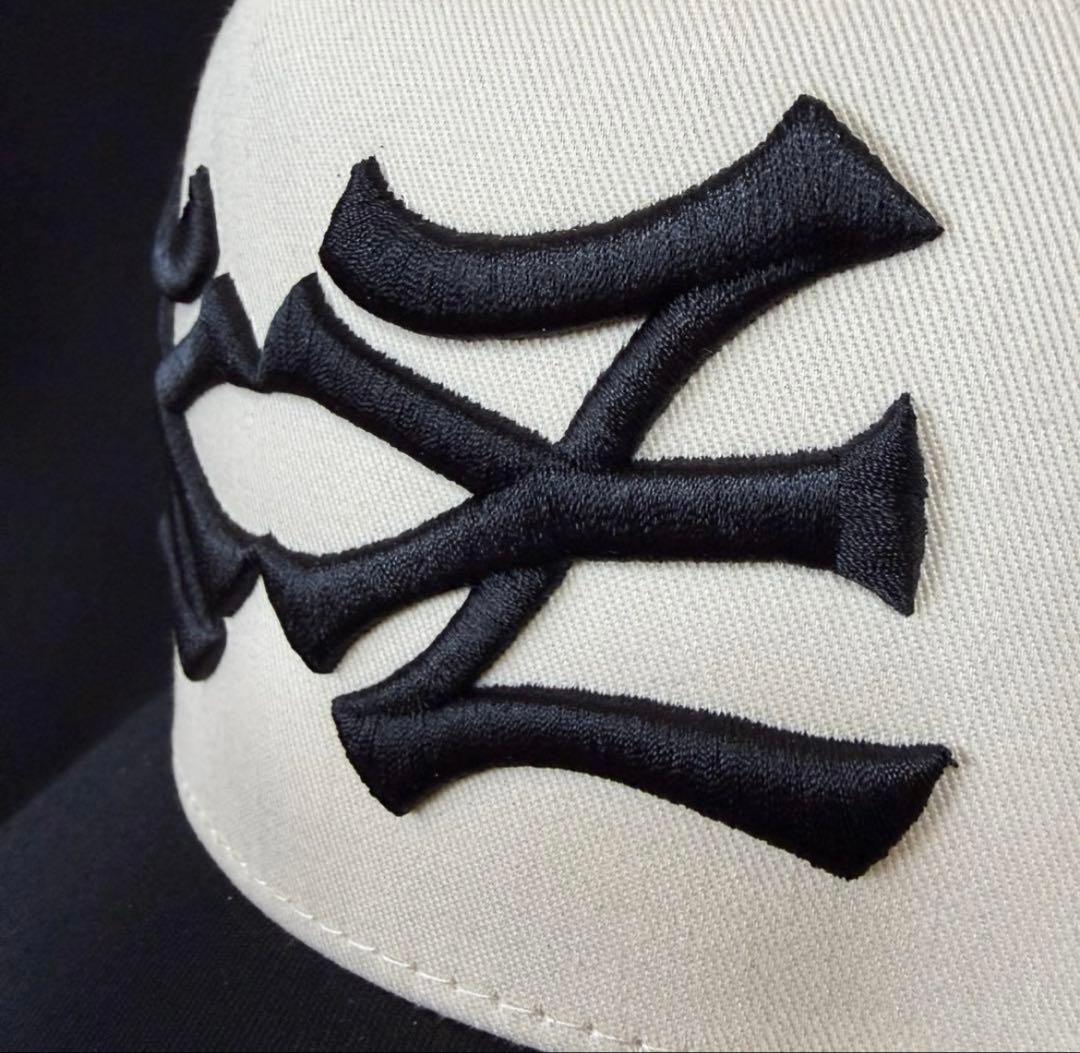 bnnd.（oMA）オマ キャップ ニューエラ ホワイト ダブルロゴ　確実正規品