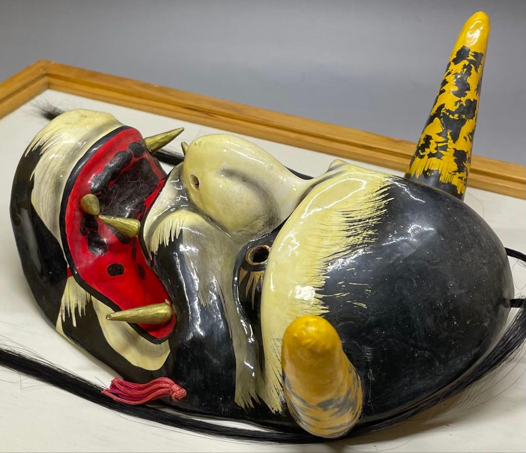 石見神楽面　石見神楽　石州和紙　魔除け　家内安全　商売繁盛　Lw7613