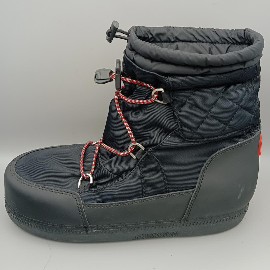 【極美品】HUNTER ハンター キルト スノー ショート ブーツ 24.0㎝