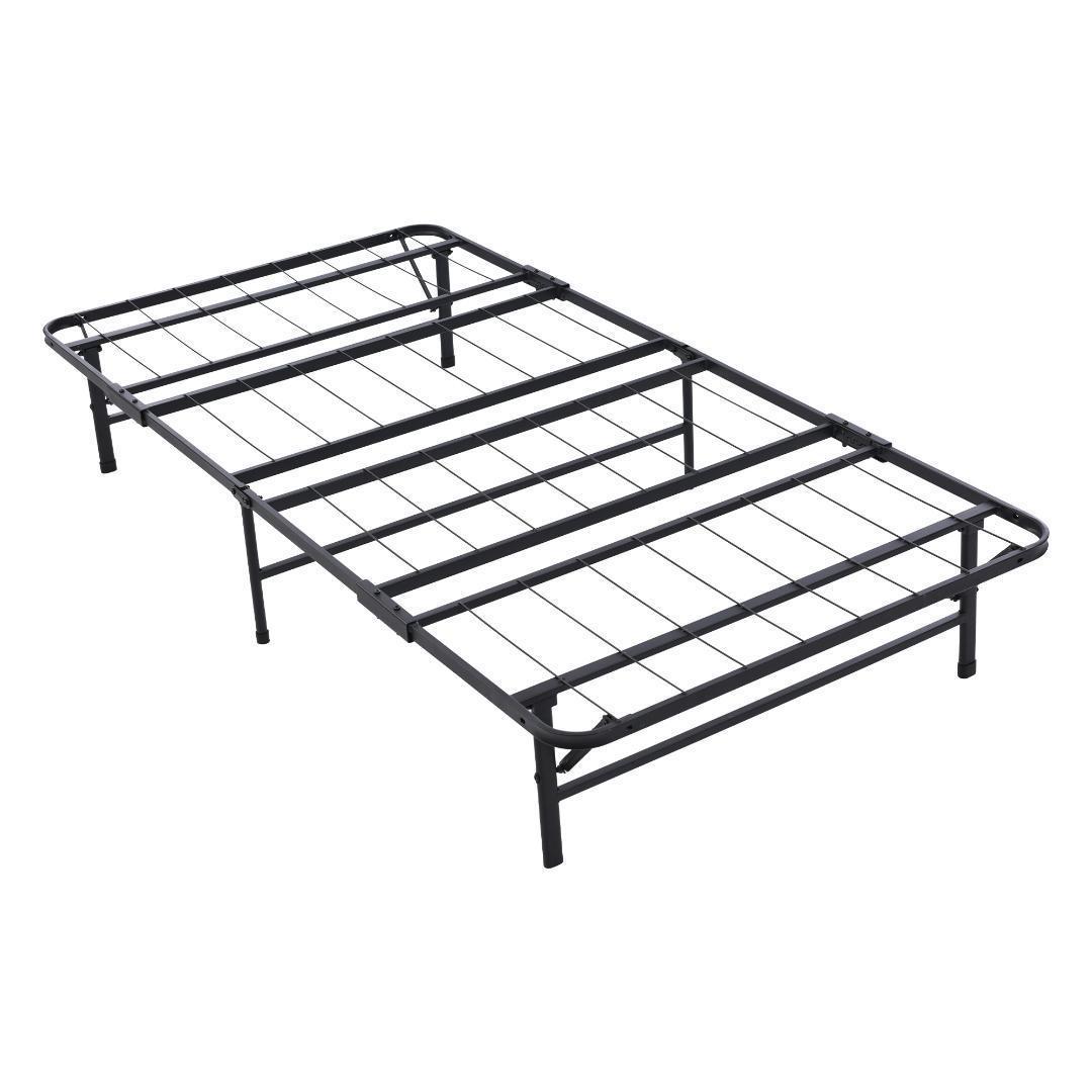 パイプベッド折りたたみベッドシングル 組立簡単 下収納 シングルベッド収納通気性