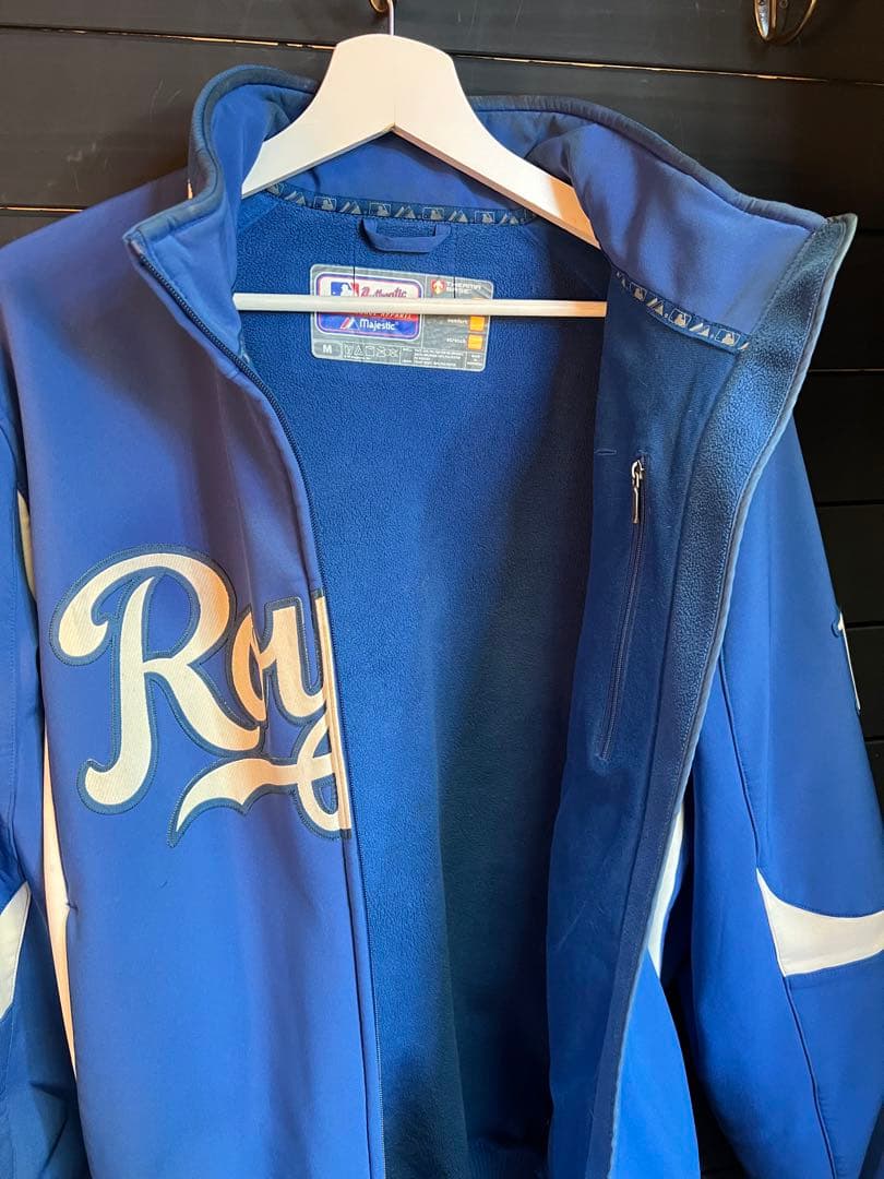 MLB Majestic KCロイヤルズ 公式スタジャン