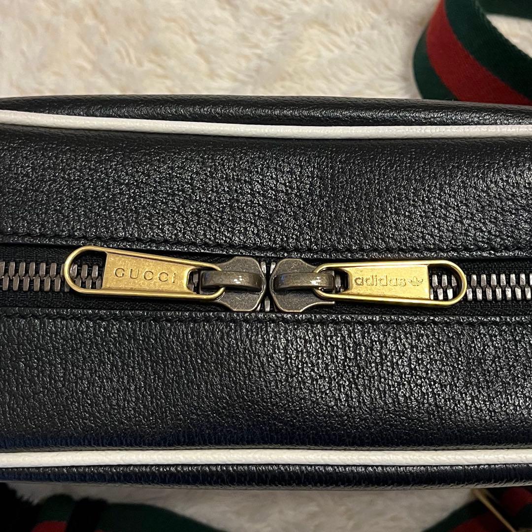 GUCCI adidas コラボショルダーバッグ