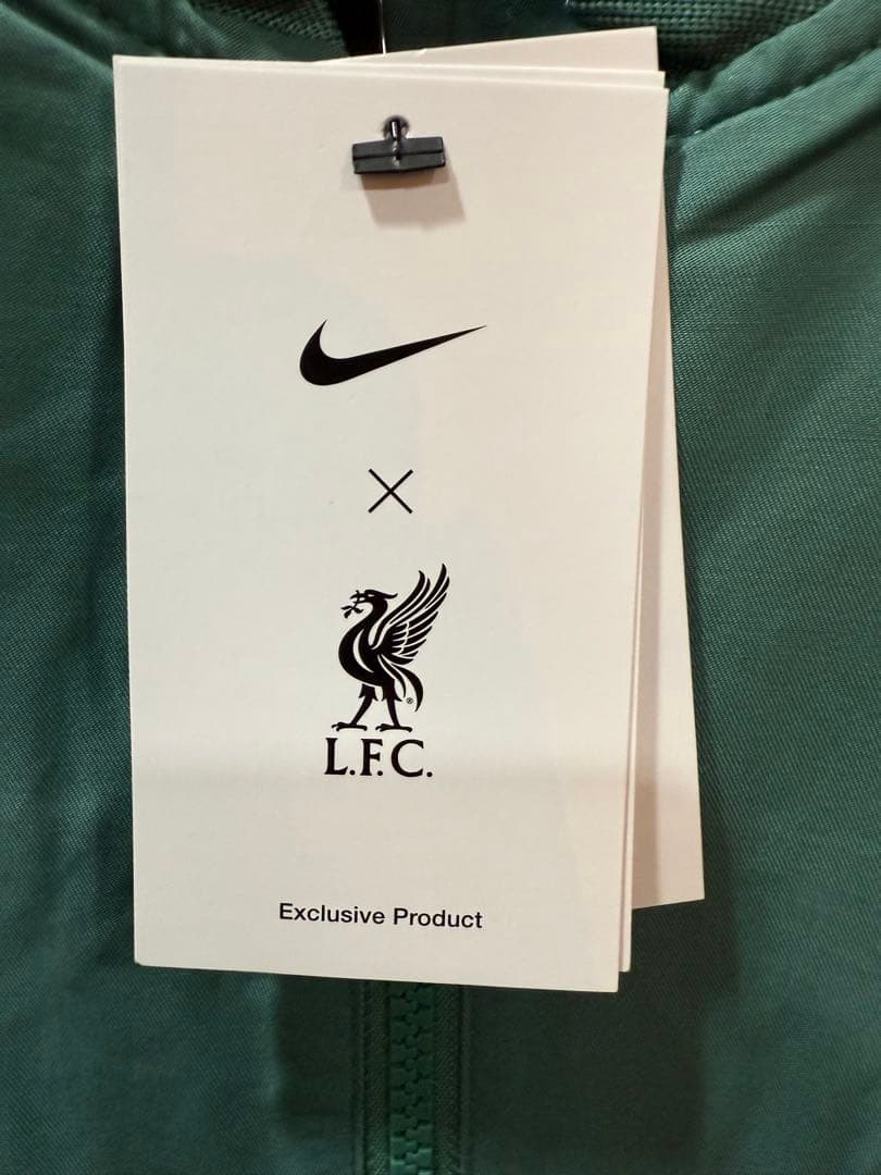 【新品】 リバプールFC ボンバージャケット グリーン 24/25 S