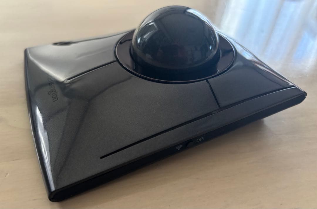 Kensington SlimBlade Pro トラックボール本体 グレー