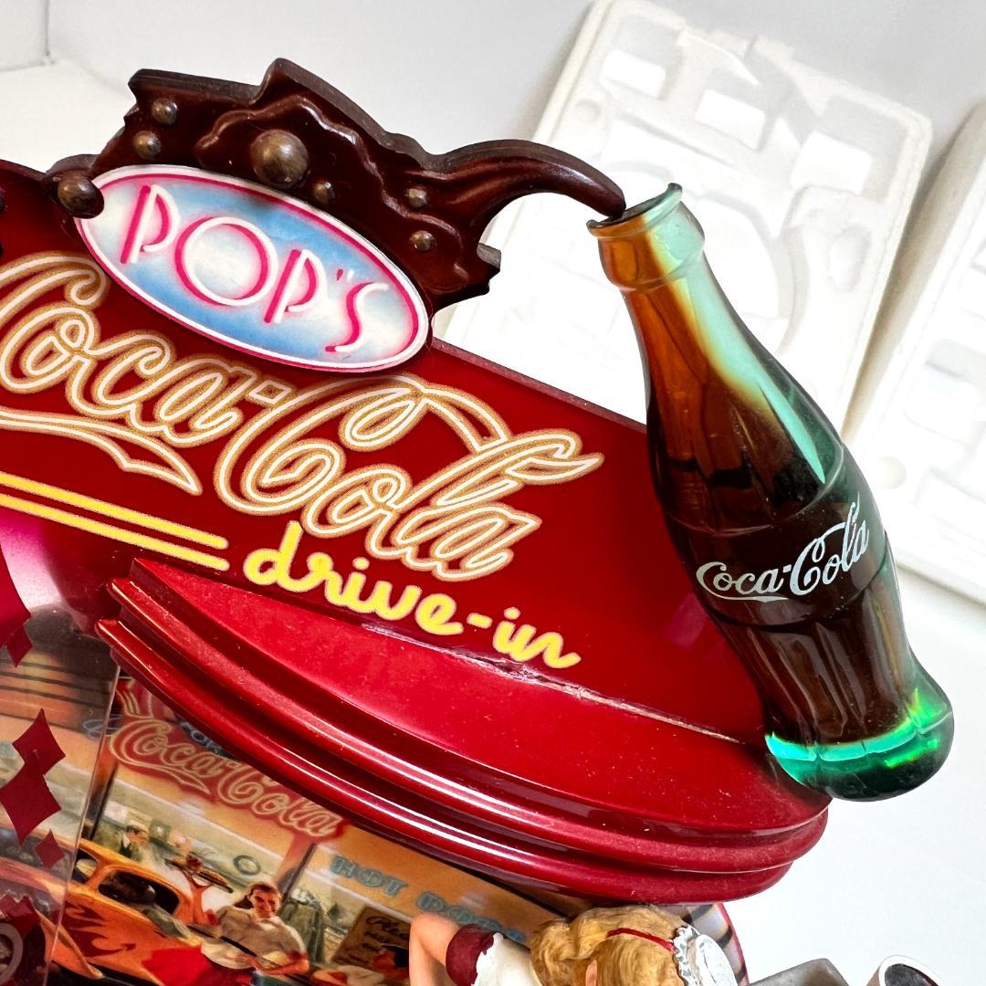 コカコーラ・1950s ウェートレス フィギュア・ダイナー＆ プレート,限定生産