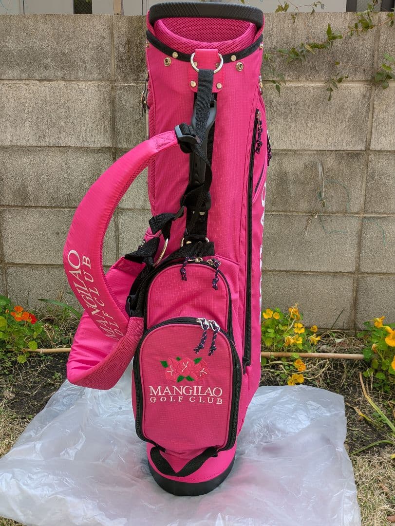 MANGILAO GOLF CLUB ゴルフバッグ　キャディバッグ ピンク