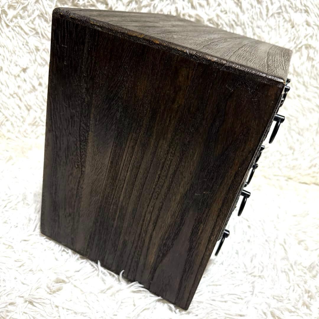 薬箪笥 薬草棚 小物入れ 収納ボックス 古道具 引き出し棚　昭和レトロ