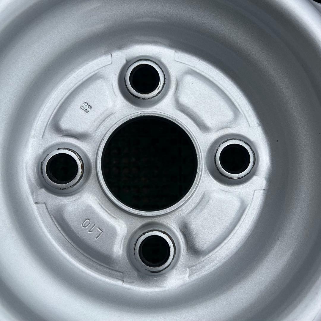 トヨタ純正 プロボックス 14インチスチールホイール シルバー色4本