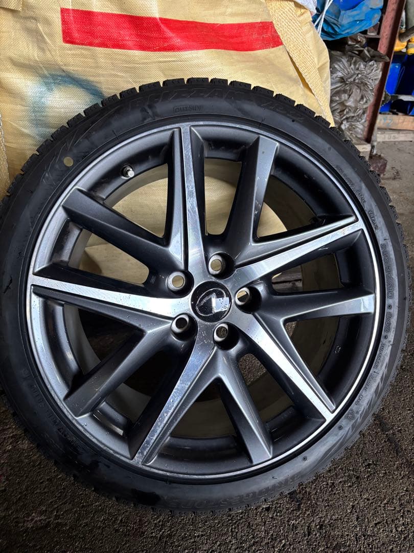 値下げ‼️LEXUS GS Fスポーツ純正ホイール　スタッドレス付き4本セット