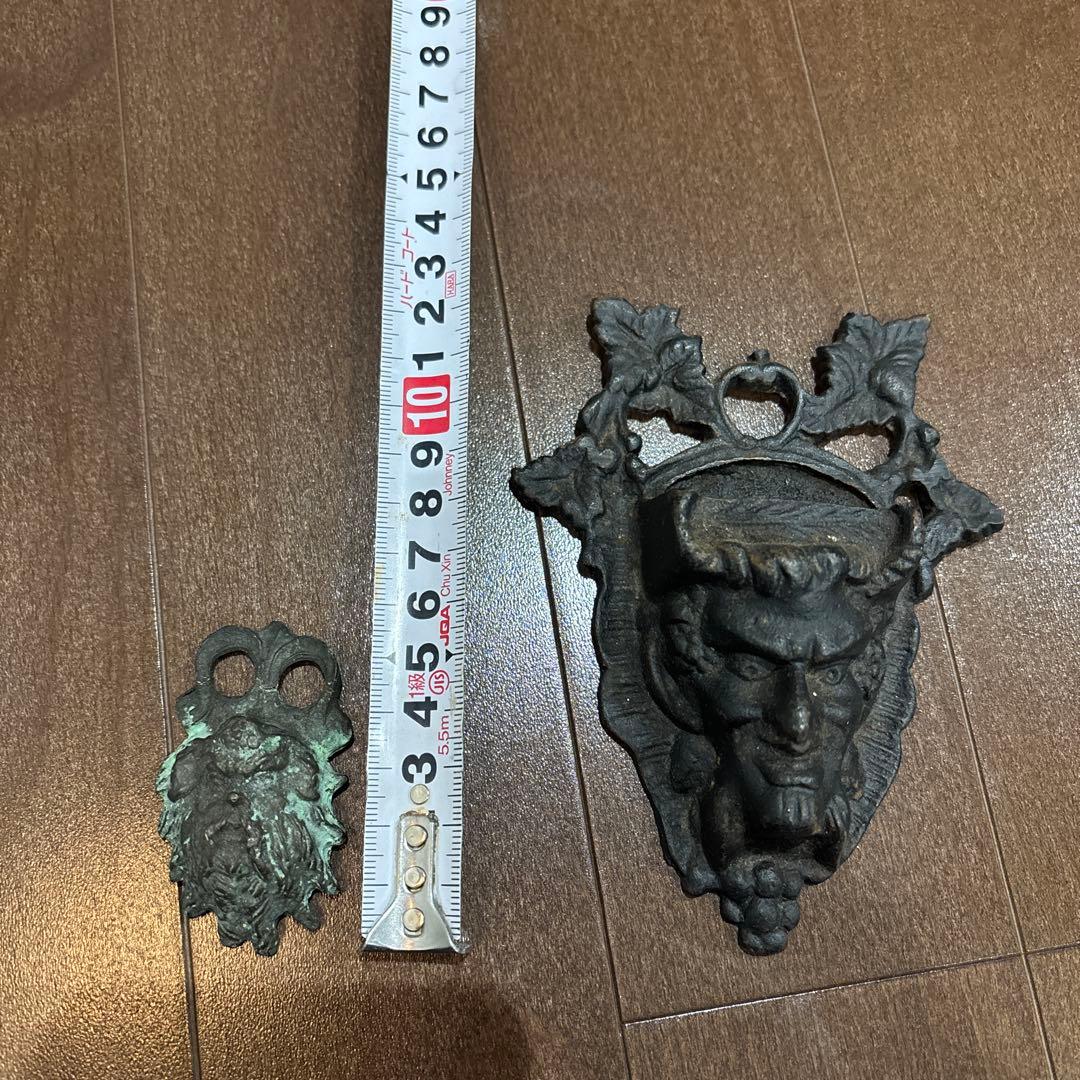 ビンテージ　悪魔　デビル　壁掛けホルダー&ペーパーウェイト