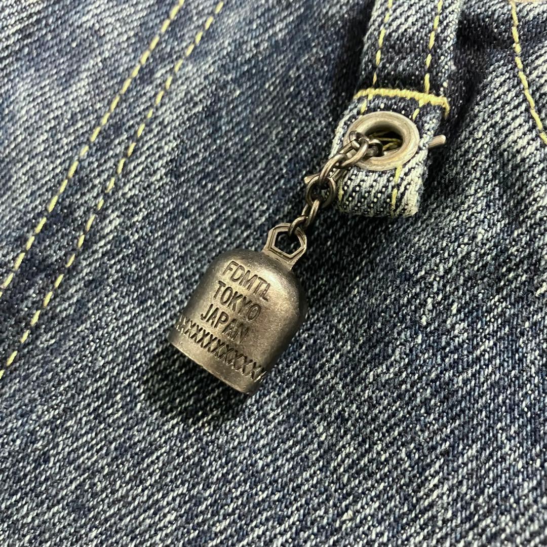 FDMTL ファンダメンタル 刺し子 加工デニム パンツ Fundamental