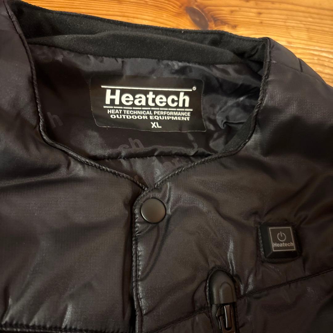電熱ベストHeateck 黒　ブラック