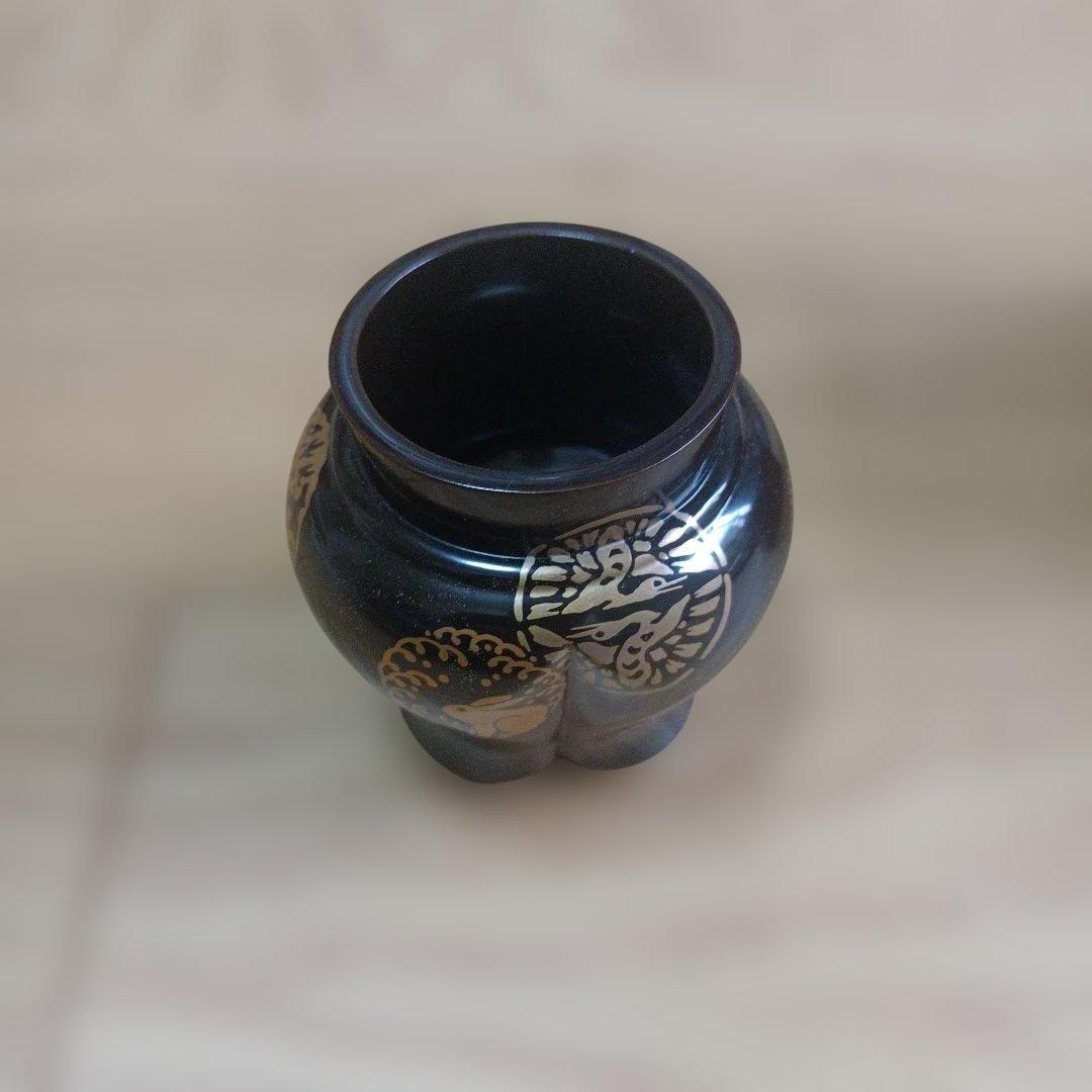 金森春次作 有職文蒔絵盃台 山本春正別家 後見人