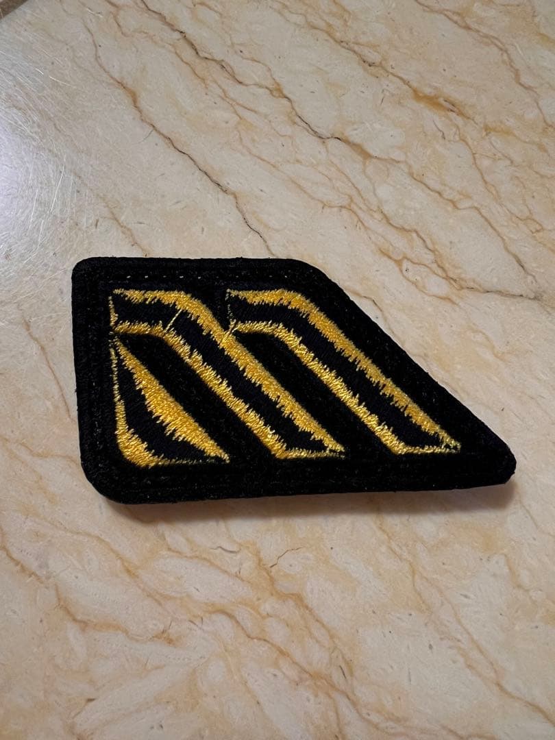 ★希少★ 3D時代 信義 ミズノ ビックMミズノプロ グラブ用 ラベル 刺繍 ③