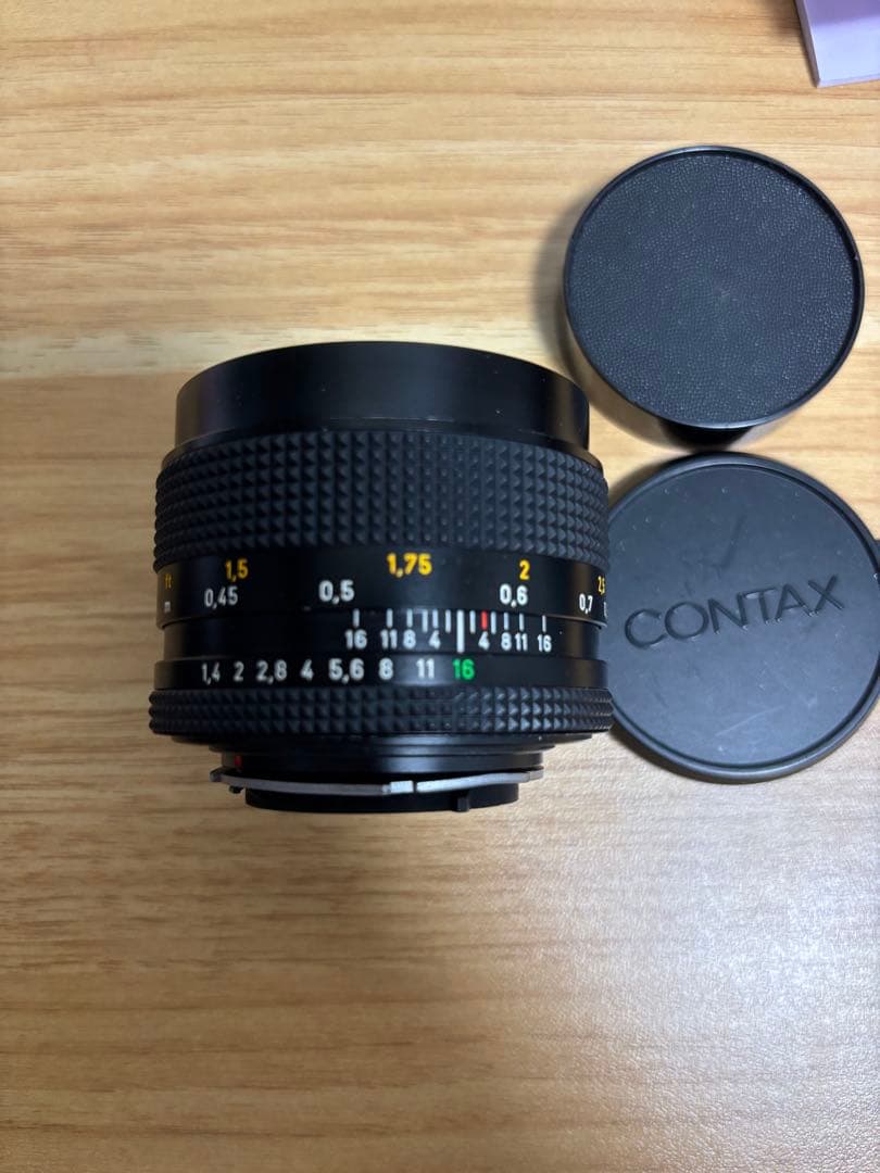 CONTAX Planar 1.4/50 レンズ　mmj