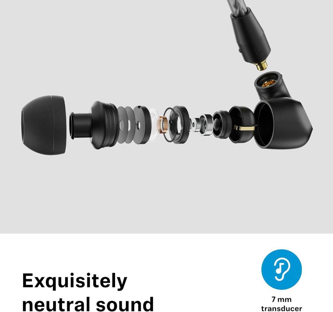 ゼンハイザー Sennheiser IE 200 有線イヤホン カナル型ブラック