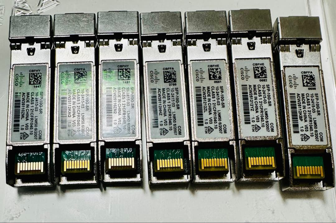 SFP-10G-SR 10-2415-03 7個セット