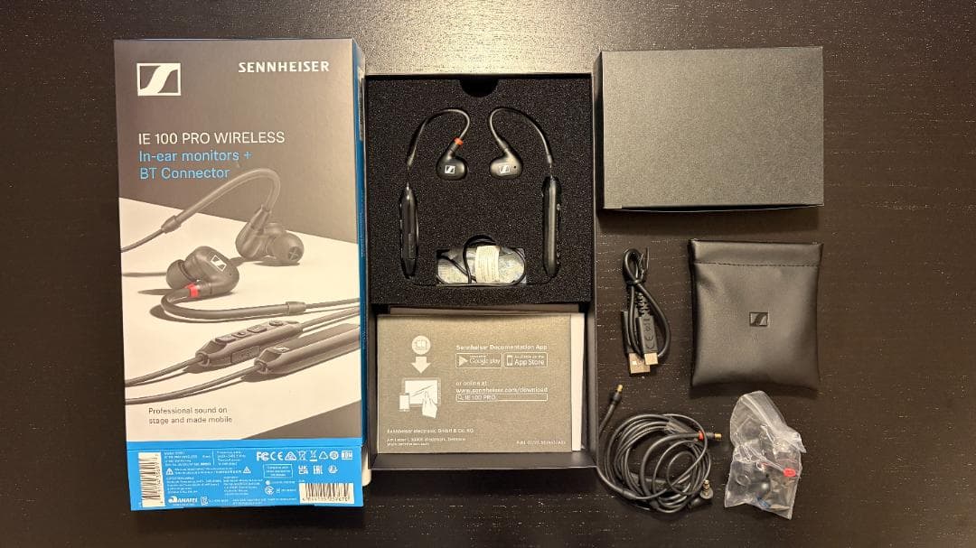 【美品】IE 100 PRO WIRELESS BLACK