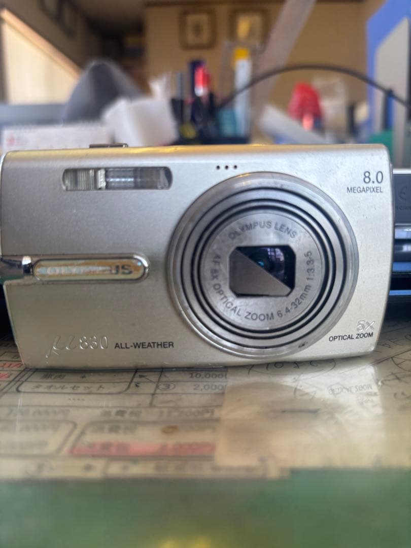 CASIO EXILIM シルバー デジタルカメラジャンク品
