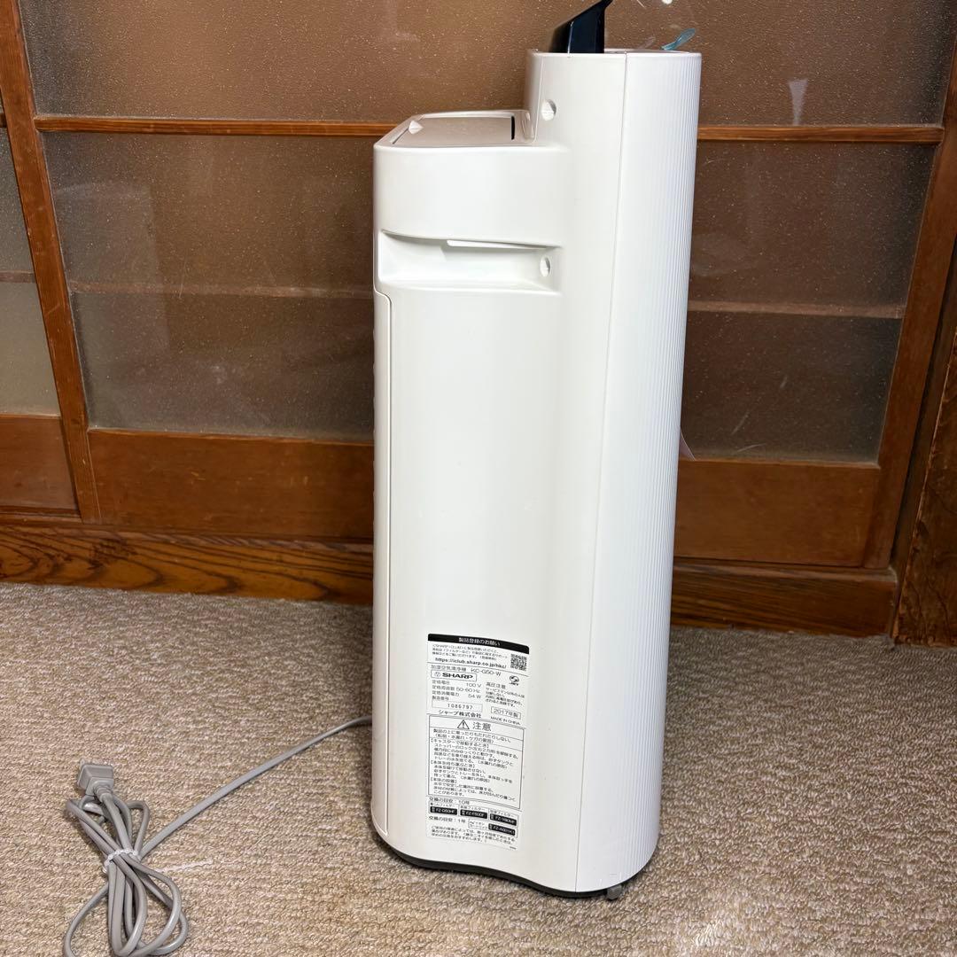新品未使用 SHARP高濃度プラズマクラスター 加湿空気清浄機 KC-G50-W