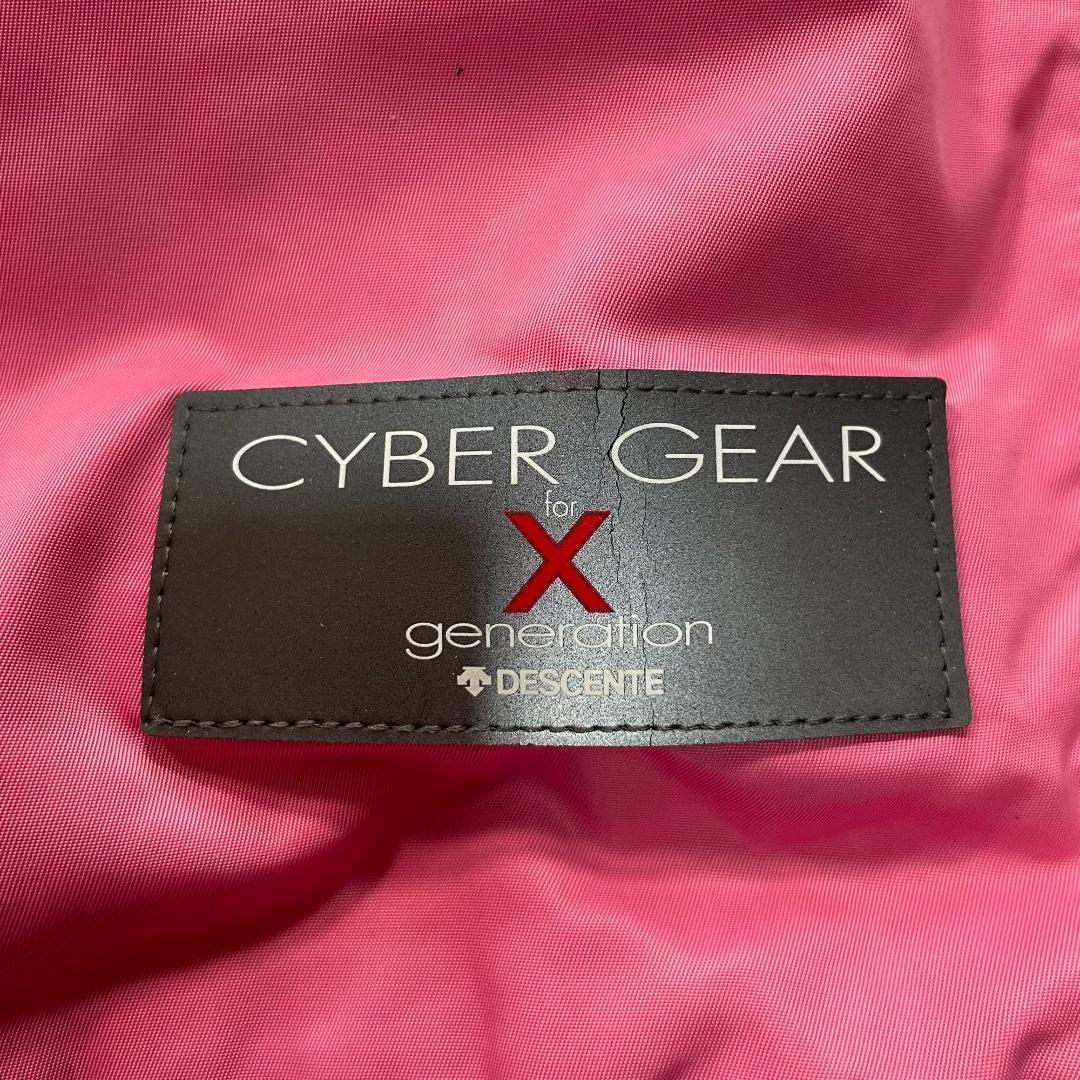 デサント【M/S】セットアップ スキーウェア ダウン サロペット サイバーギア