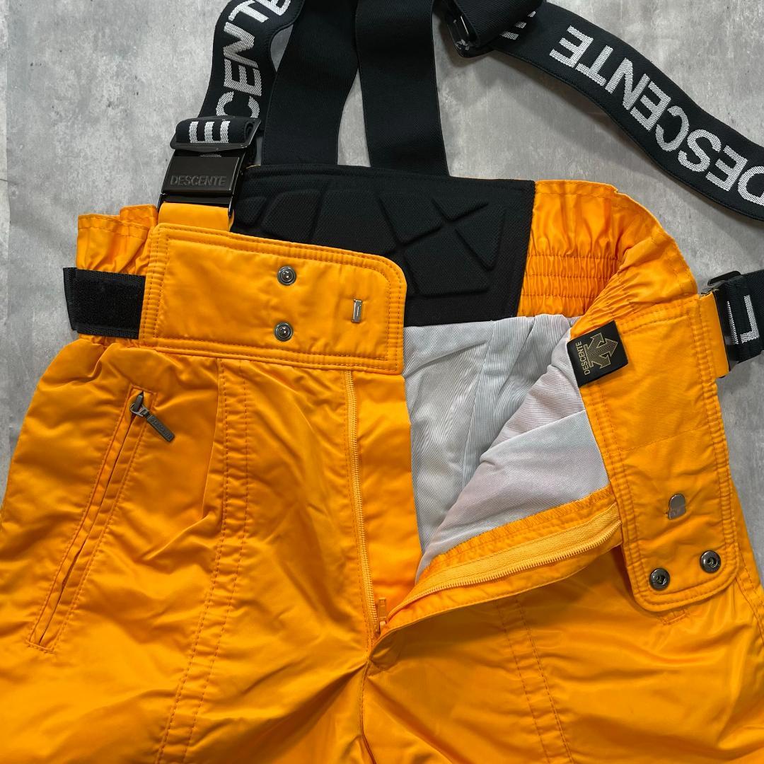 デサント【M/S】セットアップ スキーウェア ダウン サロペット サイバーギア