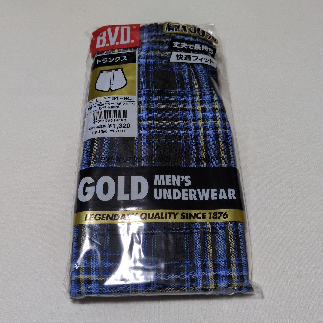 １２枚組「B.V.D. トランクス L」