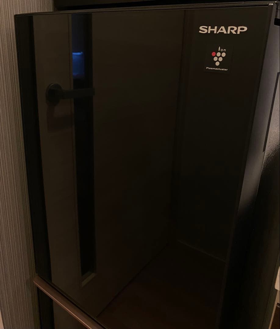 SHARP冷蔵庫 SJ-GD14E-B 137L(プラズマクラスター搭載/美品)