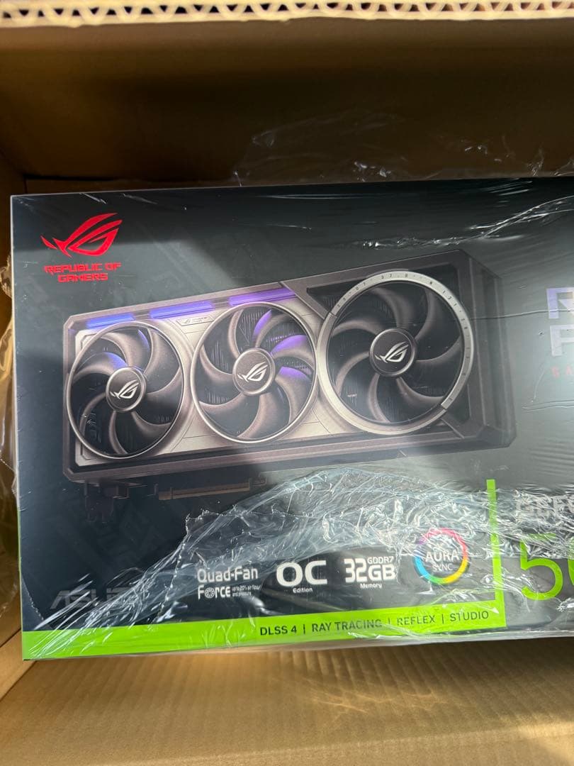 【新品未開封】ASUS ROG RTX5090 OC 32GB