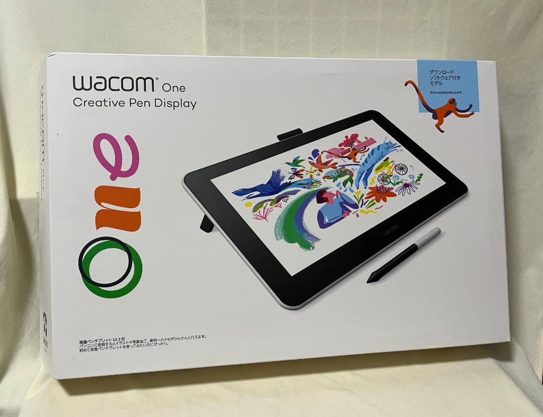 【中古】Wacom One 13.3インチ　ペンタブ【箱付】