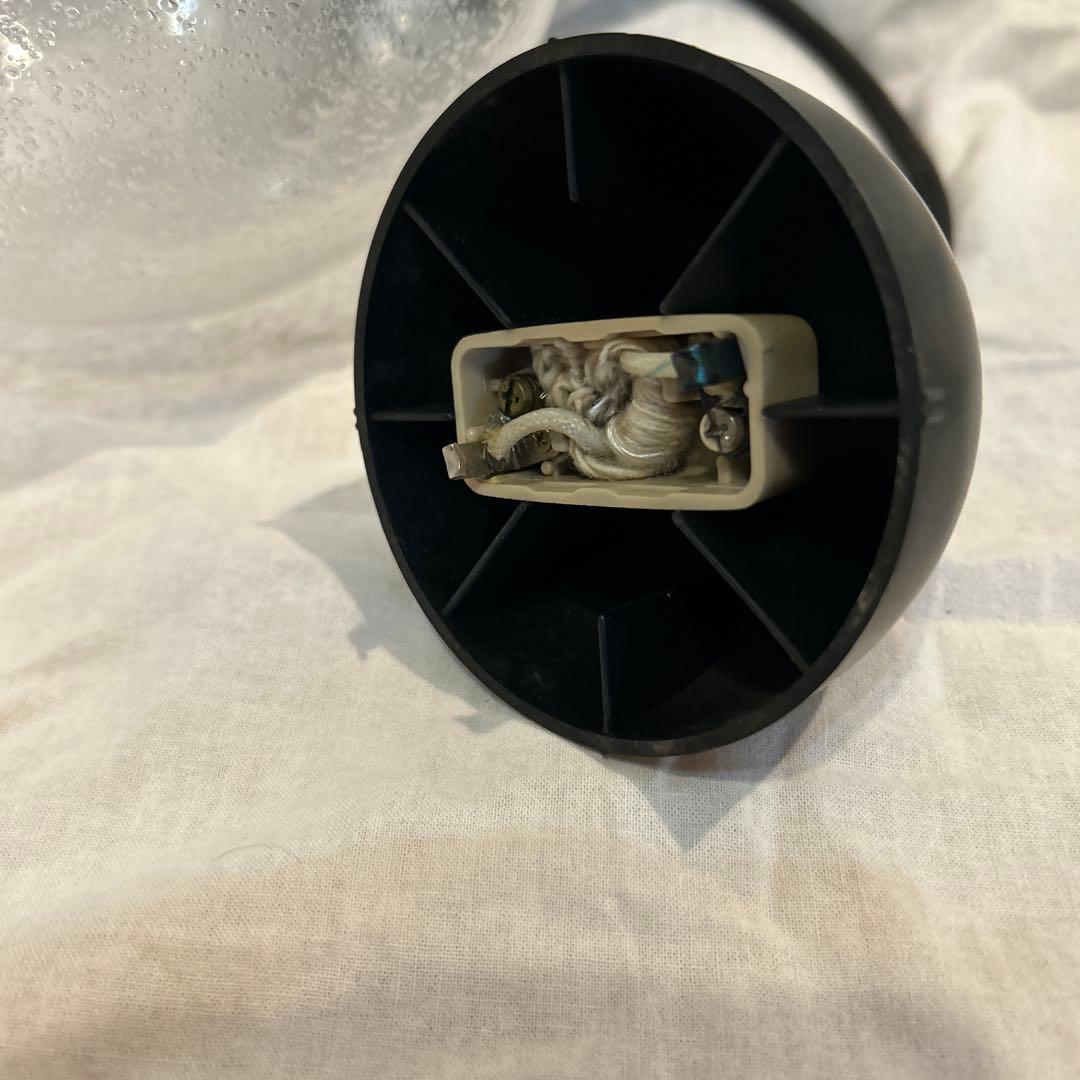 ヴィンテージ　ヤマギワ　ガラスボール　ミッドセンチュリー　スペースエイジ