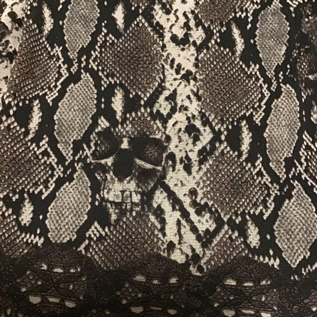 ヒステリックスヘビ柄スカルデザインキャミソール