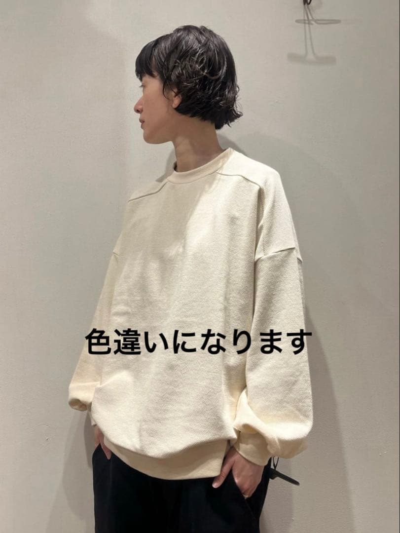 日曜限定journal standard luxe カノコ プルオーバーネイビー