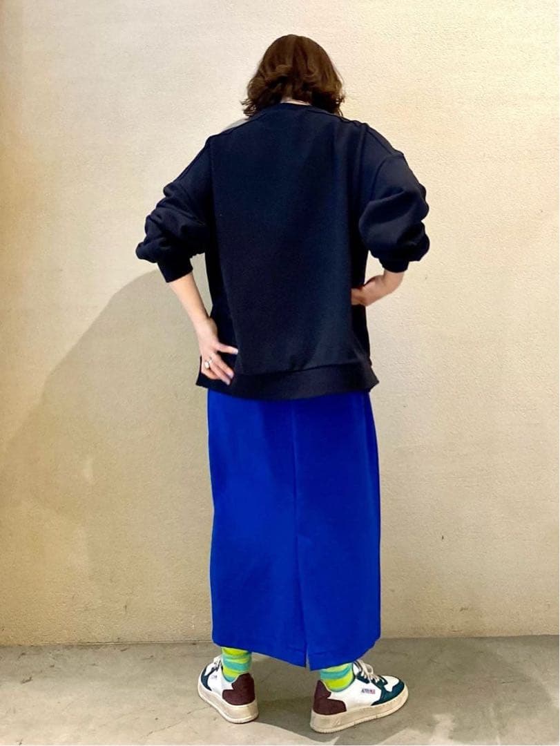 日曜限定journal standard luxe カノコ プルオーバーネイビー