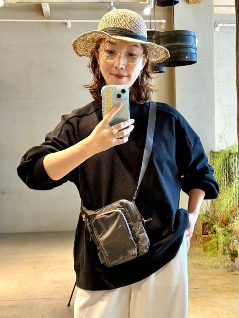 日曜限定journal standard luxe カノコ プルオーバーネイビー